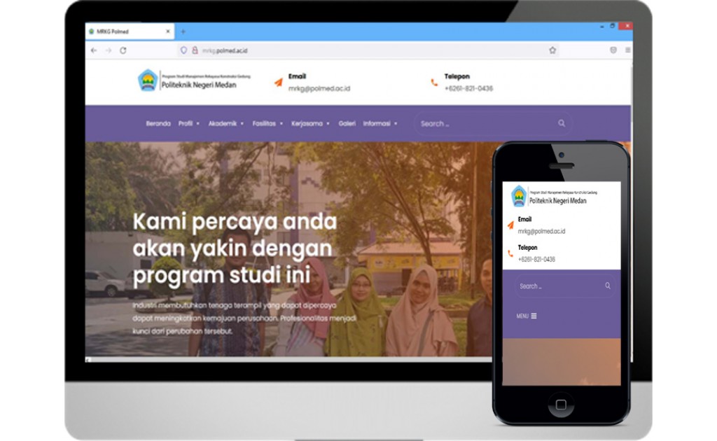 Web Jurusan MRKG Polmed