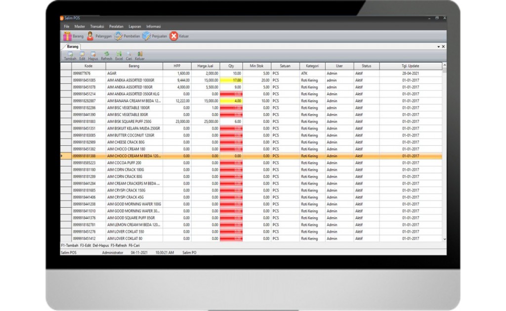 Aplikasi POS Pesantren Ulumul Quran